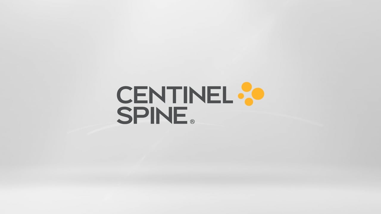 Still frame from the prodisc L lumbar disc replacement surgical animation